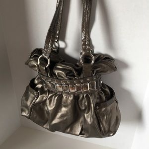 KathyVan Zeeland leather slouch bag